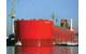 Tugs assisting launch of Shell’s Prelude FLNG plant on Nov. 30, 2013. (Photo: Courtesy Royal Dutch Shell)