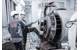 ABB Turbocharging service engineers  at work carrying out maintenance on a containership (Photo: ABB)