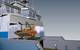 Vestdavit Arctic Sliding Davit PLR-3600 outside ready to launch