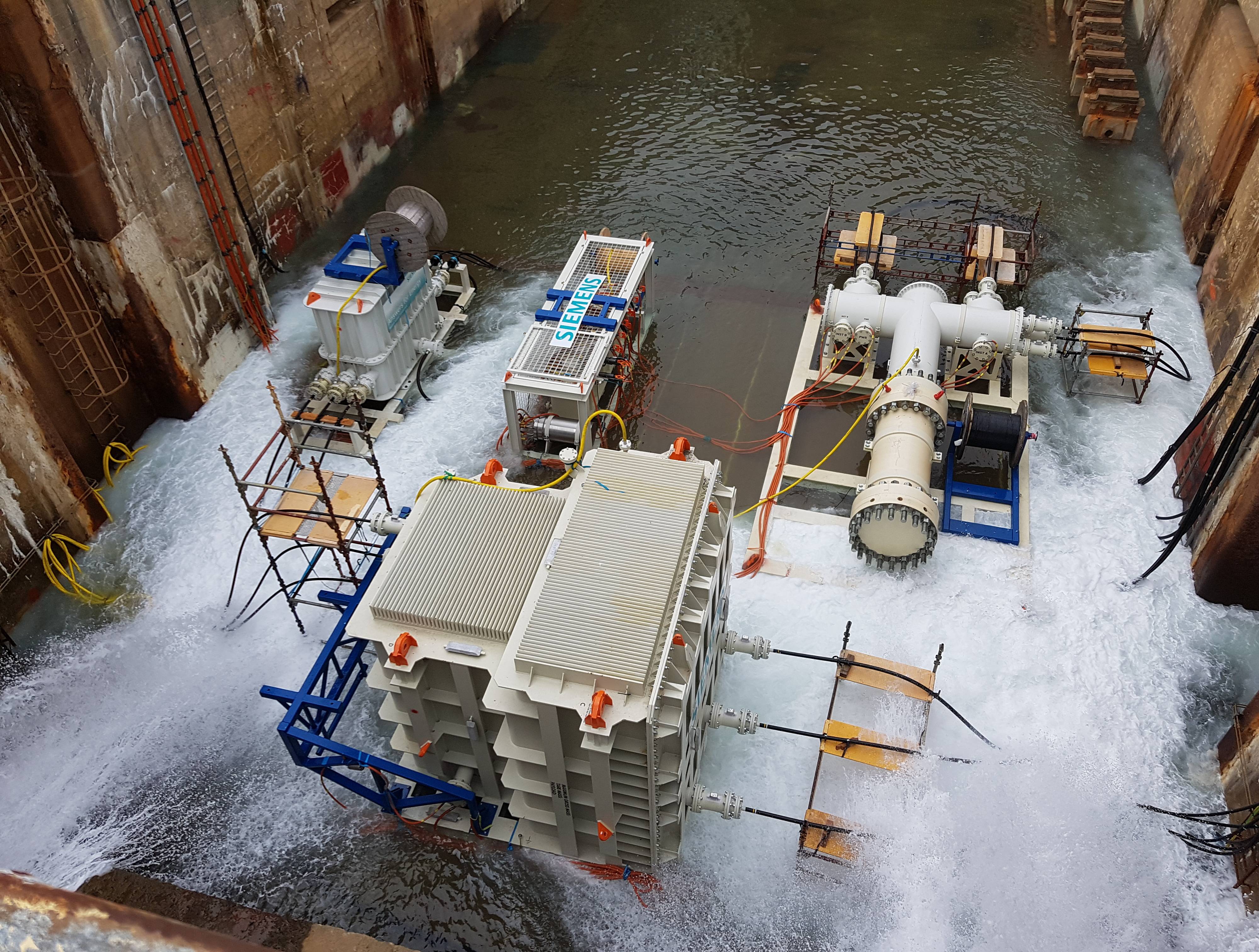 Siemens test pit