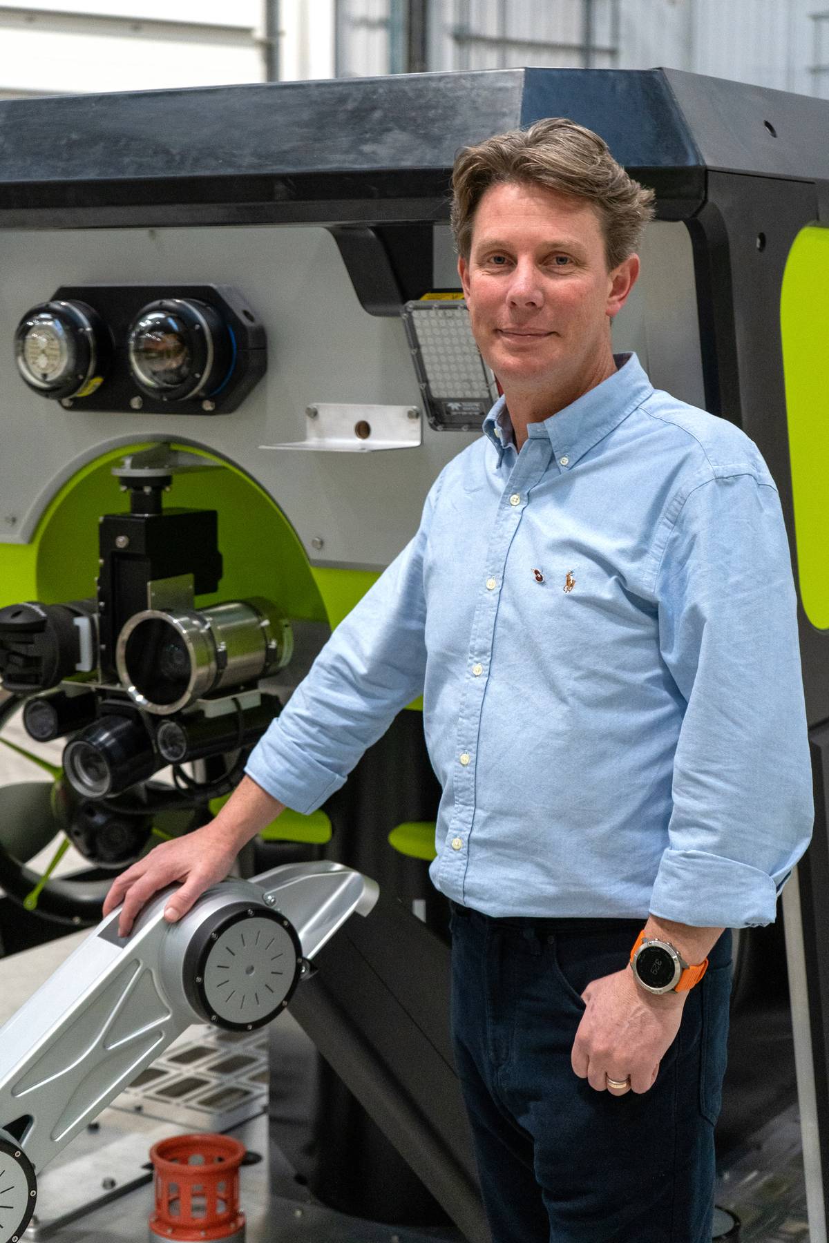 Jon Robertson, Managing Director, Saab Seaeye