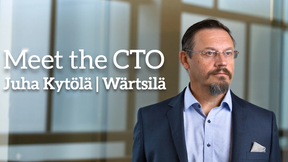 Meet the CTO: Juha Kytölä, Wärtsilä