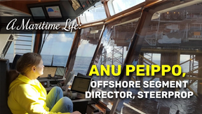 A Maritime Life: Anu Peippo, Offshore Segment Director, Steerprop