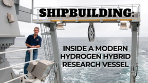 Shipbuilding: Inside a Modern Hydrogen Hybrid Research Vessel