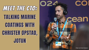 Meet the CTO: Talking Marine Coatings with Christer Øpstad, Jotun