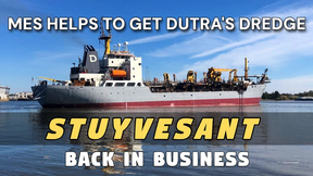 MES Helps to get Dutra’s Dredge Stuyvesant Back in Business