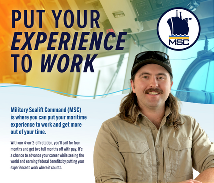 Actively Recruiting Critical Licensed Positions to Advance our Fleet