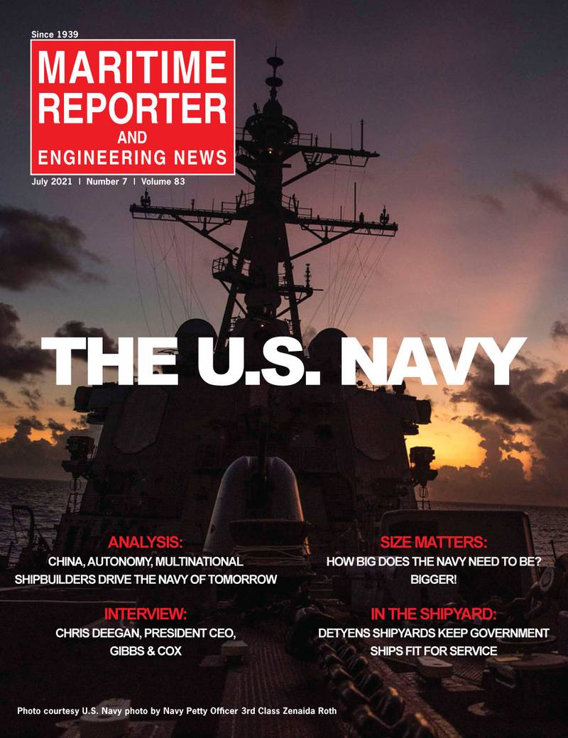 Maritime Reporter E-mag, July 2021