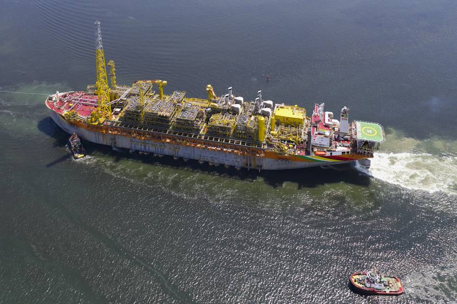 The life-extended SBM Offshore FPSO, Liza Destiny.